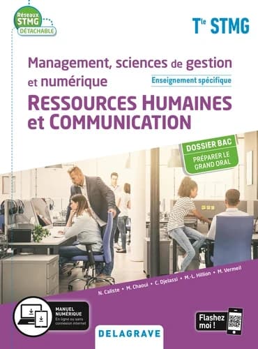 Réseaux STMG : management, sciences de gestion et numérique