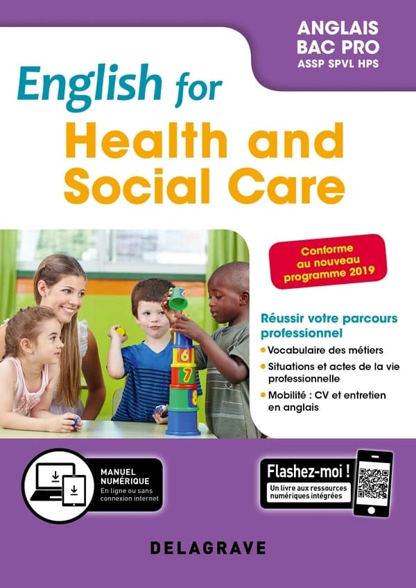 English for health and social care anglais bac pro 2019