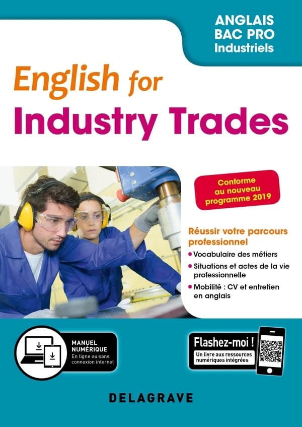English for Industry Trades - Anglais Bac Pro  - Pochette élève