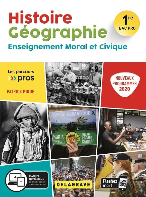 Histoire Géographie Enseignement moral et civique 1re Bac Pro