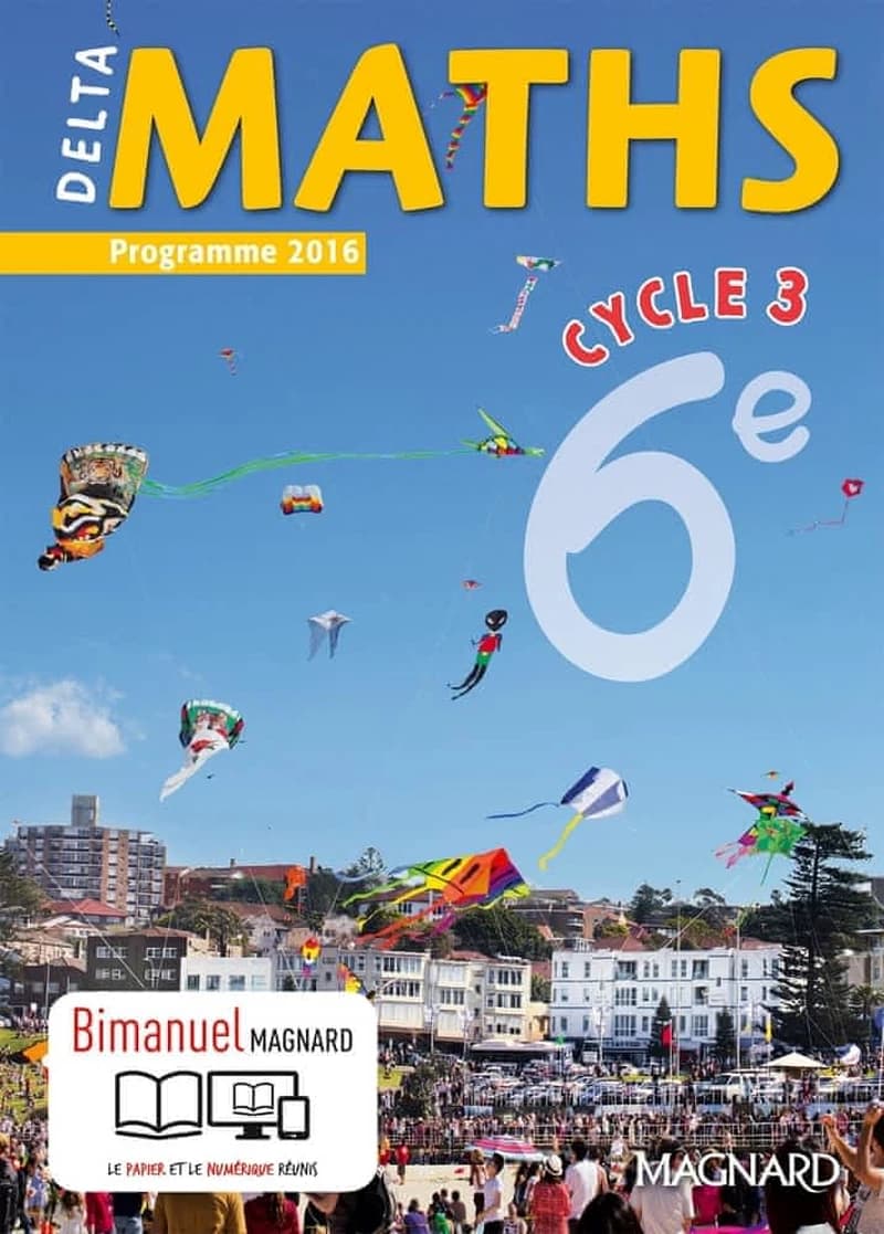 Maths : cycle 3, 6e : programme 2016