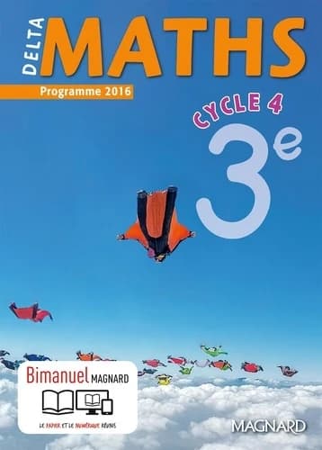 Maths : cycle 4, 3e : programme 2016