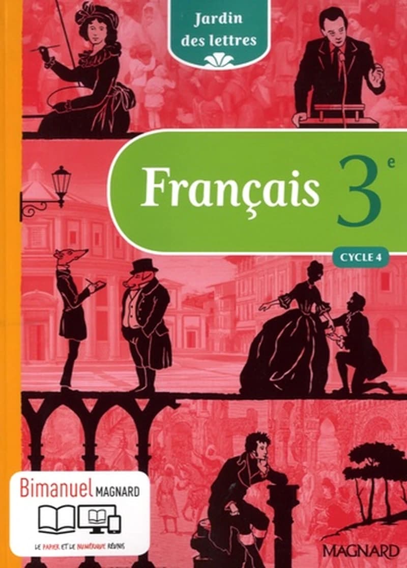 Français 3e : cycle 4 : programme 2016