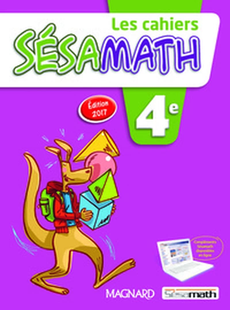 2017 CAHIER SESAMATH 4E ELEVE