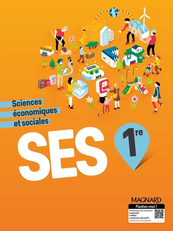 Sciences économiques et sociales, SES 1re : programme 2019