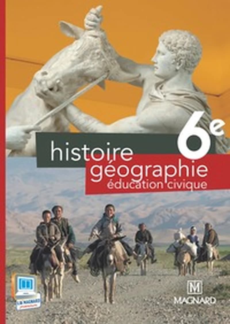 Histoire-géographie, éducation civique, 6e