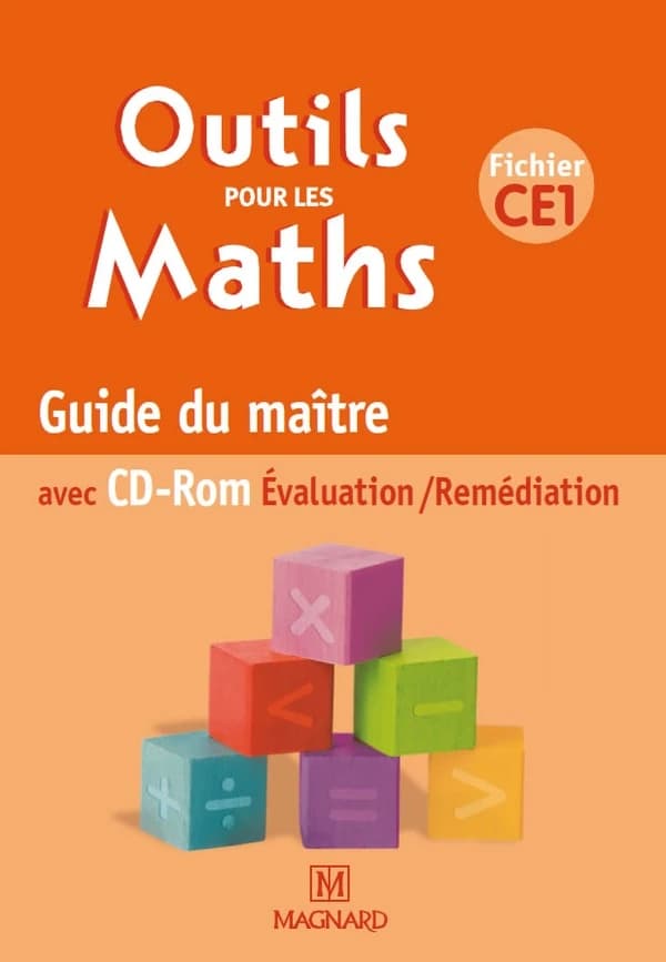 Outils pour les maths : fichier CE1