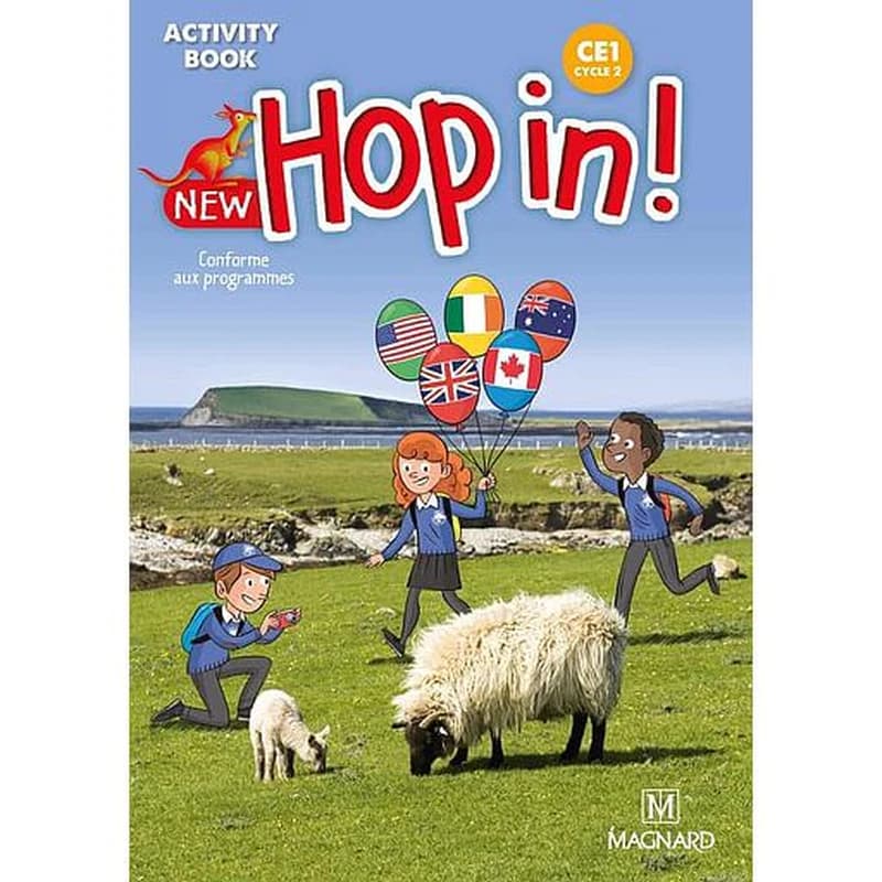 New hop in ! : anglais : CE1 ; activity book (édition 2021)