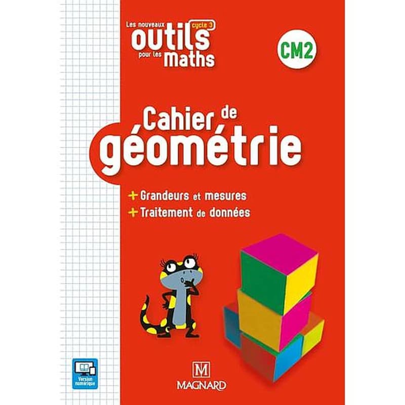 Les nouveaux outils pour les maths : CM2 ; cahier de géometrie
