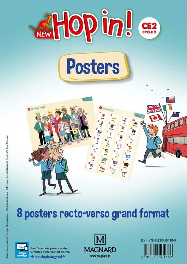 New hop in ! : CE2 ; posters (édition 2018)