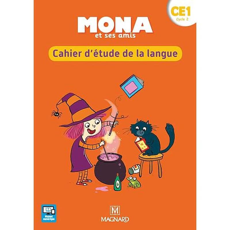 Je lis avec Mona et ses amis : cahier d'étude de la langue ; CE1 (édition 2018)