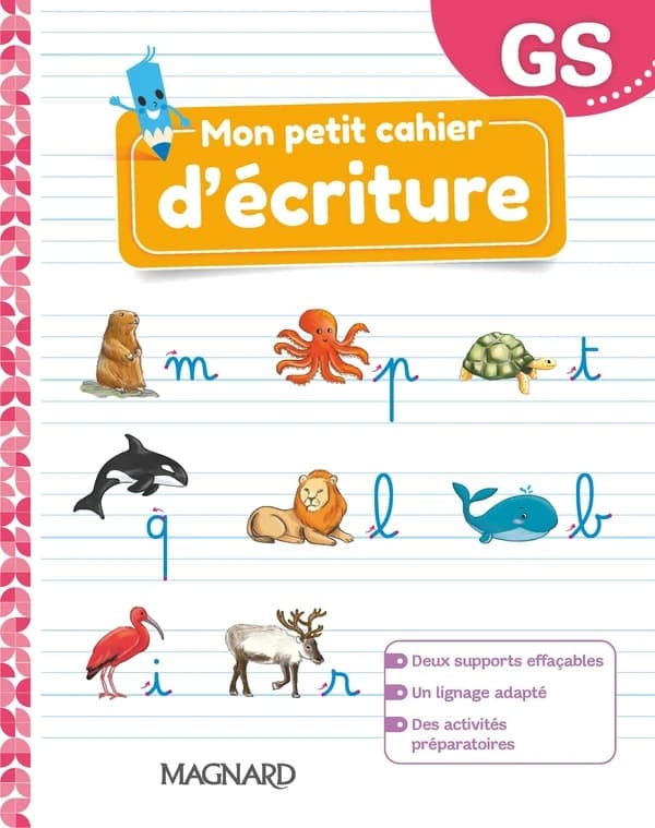 Mon petit cahier d’écriture : GS ; cahier (édition 2021)