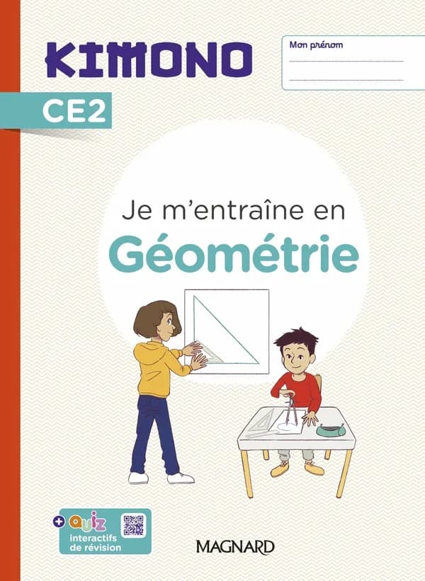 Kimono : CE2 : cahier de géométrie (édition 2023)