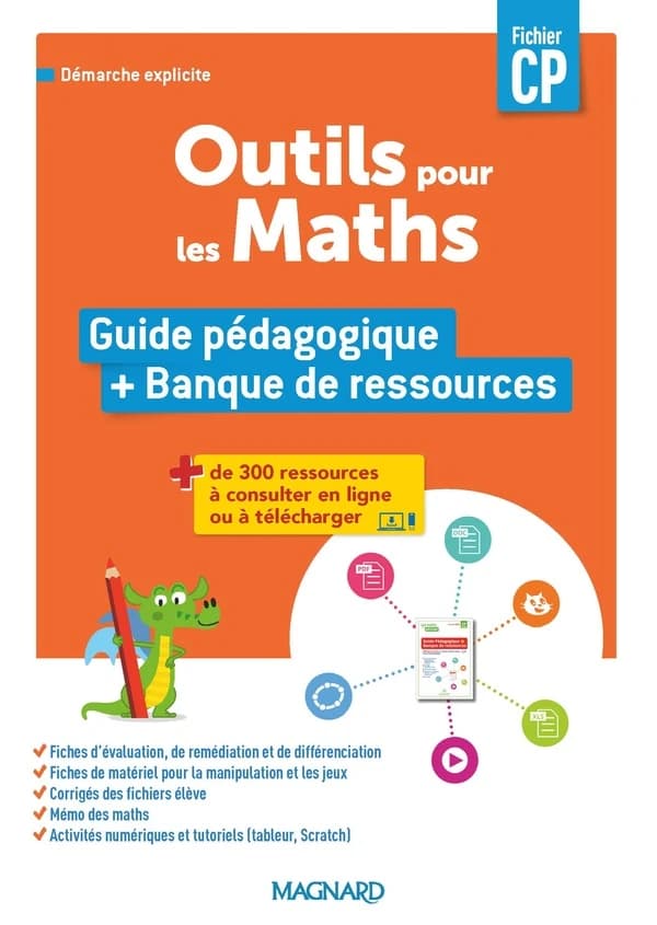 Mathématiques CP Outils pour les Maths : Guide pédagogique