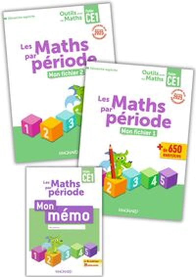 Outils pour les maths : Outils pour les Maths CE1 par période (2025)