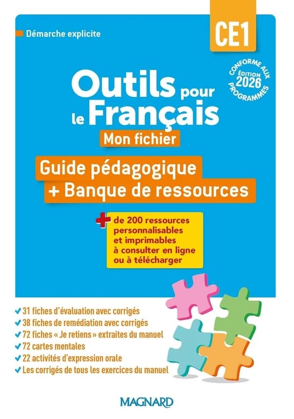 Les nouveaux outils pour le français : CE1 : Fichier