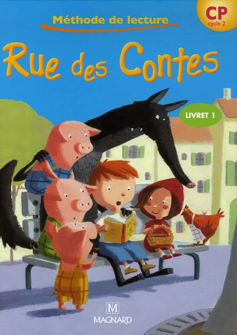 Rue des Contes : méthode de lecture, CP Cycle 2. Livret 1