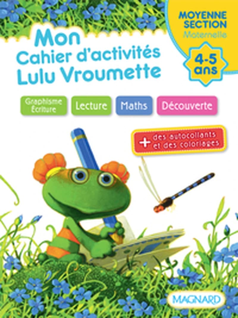 MON CAHIER D'ACTIVITES LULU VROUMETTE MS 4