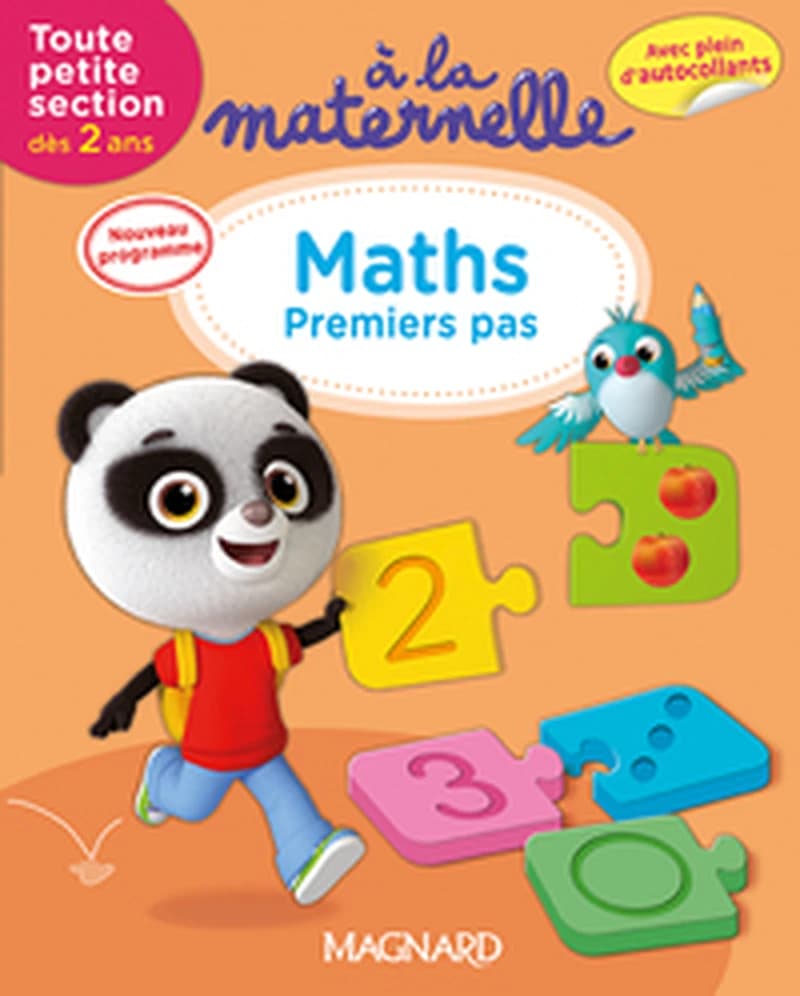 2016 A LA MATERNELLE MATHS PREMIER PAS TPS 2 ANS