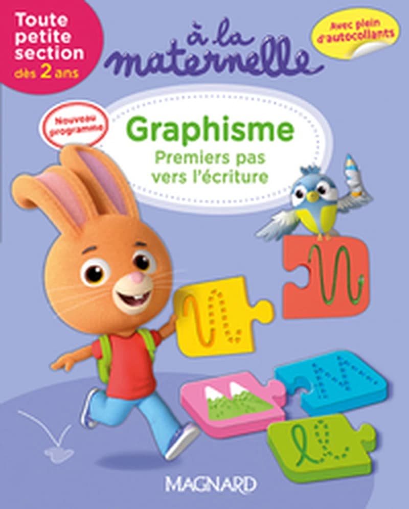 2016 A LA MATERNELLE GRAPHISME TPS 2 ANS PREMIERS PAS VERS L'ECRITURE