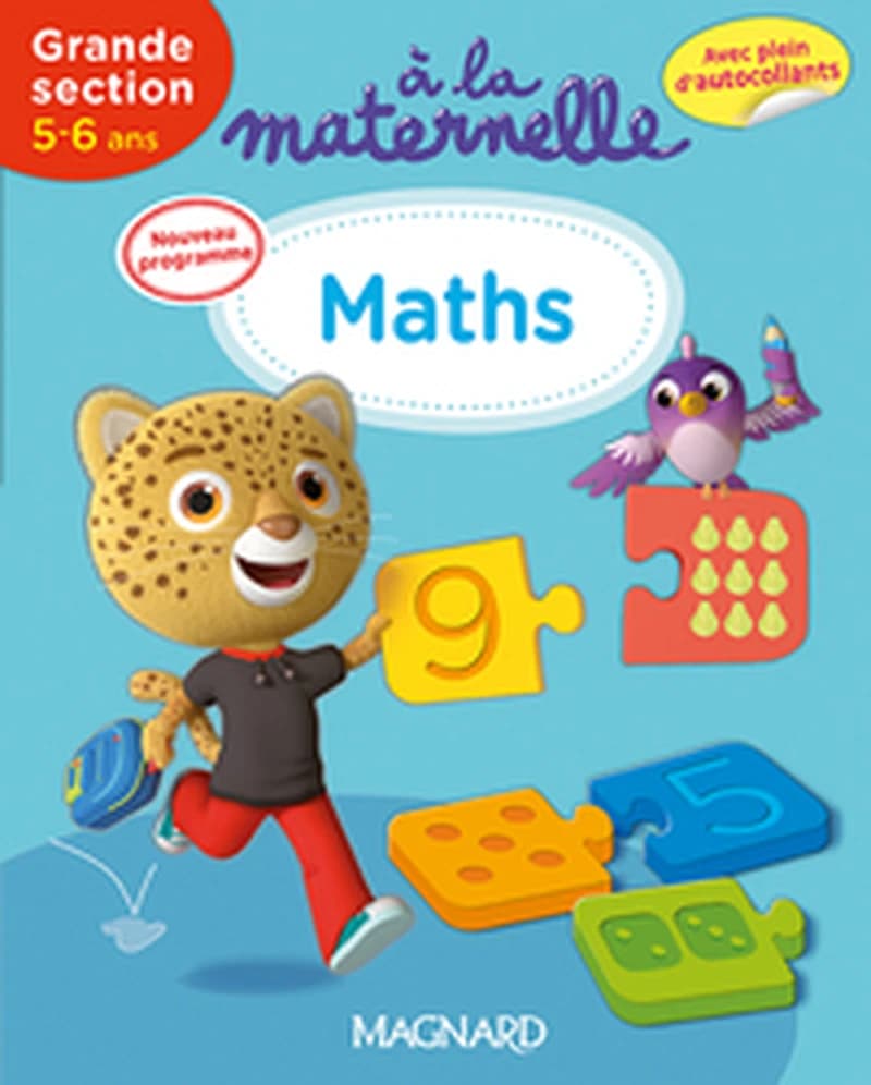 2016 A LA MATERNELLE MATHS GS 5 - 6 ANS
