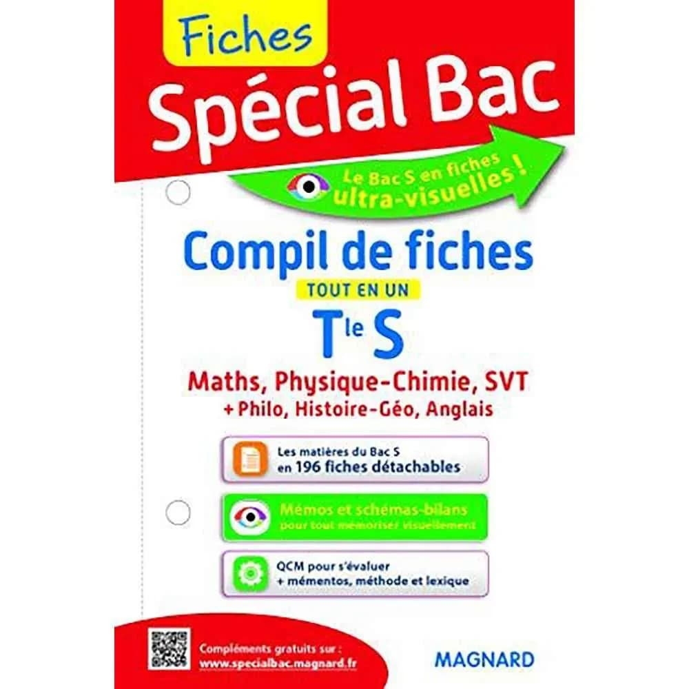 SPECIAL BAC COMPIL DE FICHES TERM S 2016