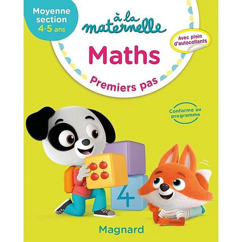 Maths MS 4-5 ans à la maternelle - Premiers pas
