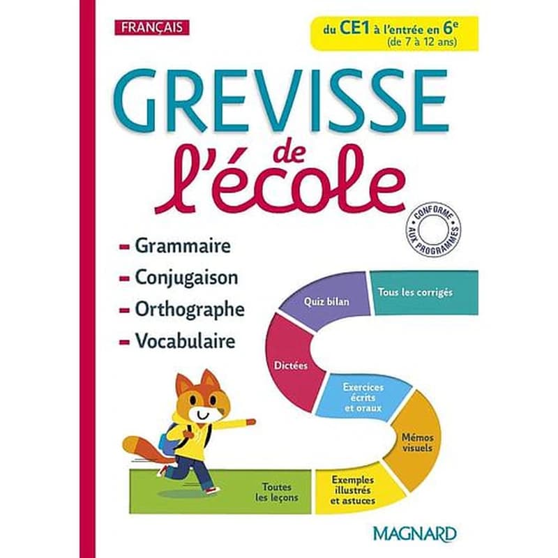 Grévisse de l'école du CE1 à l'entrée en 6e