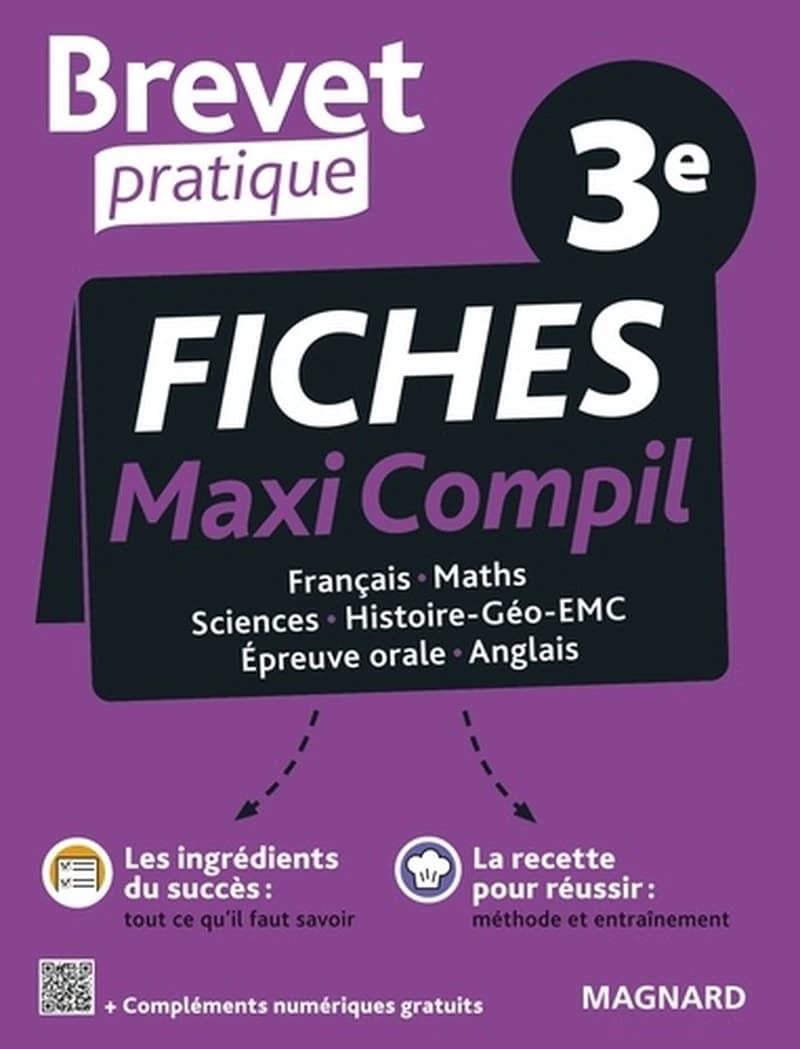 Brevet pratique : maxi-compil de fiches ; la totale 3e brevet 2022 ; toutes les disciplines de l'épreuve