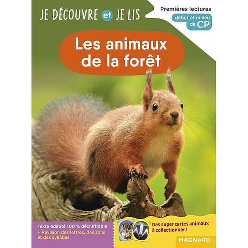 Les animaux de la forêt