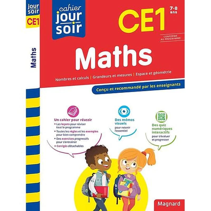 Maths CE1, 7-8 ans : conforme au programme