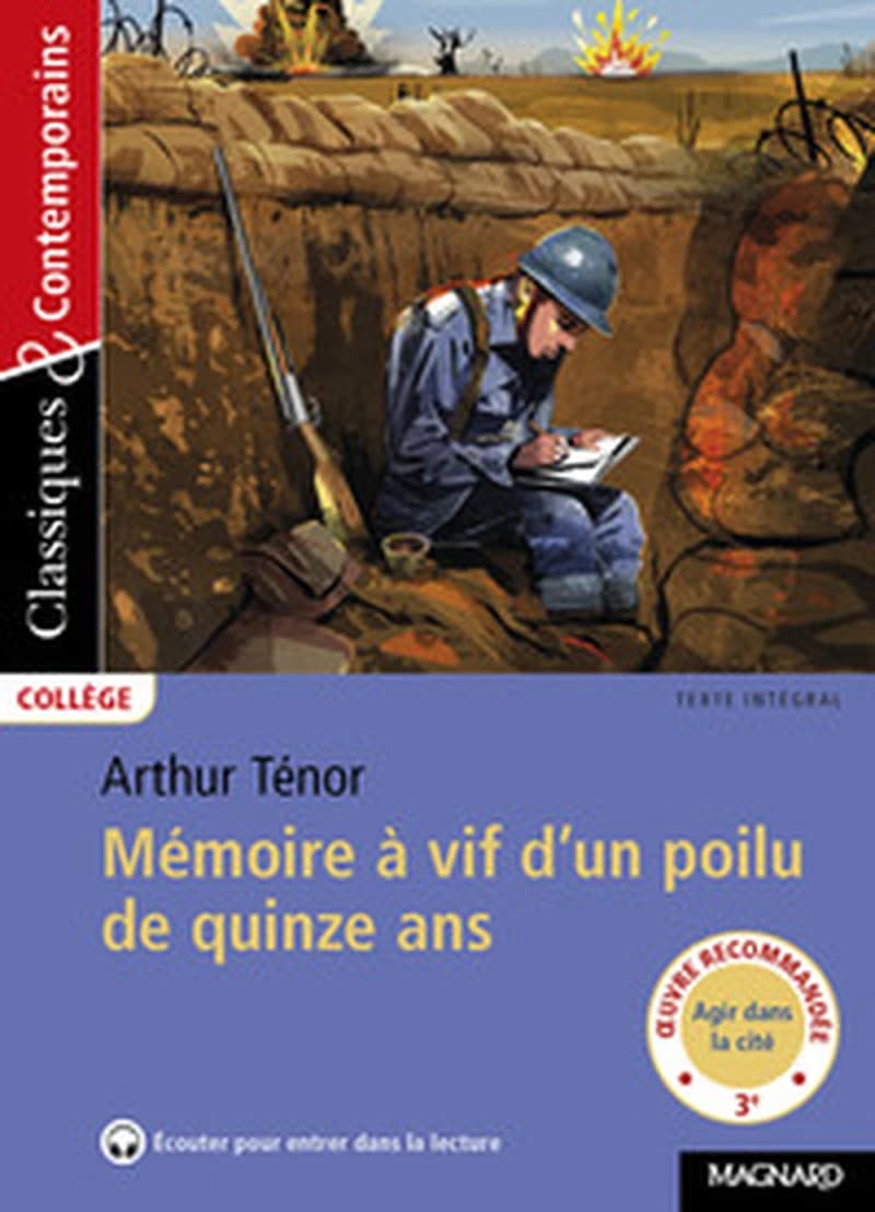 Mémoire à vif d'un poilu de quinze ans