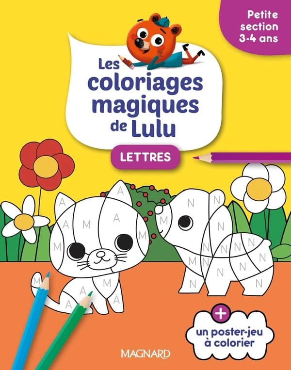 Les coloriages magiques de Lulu