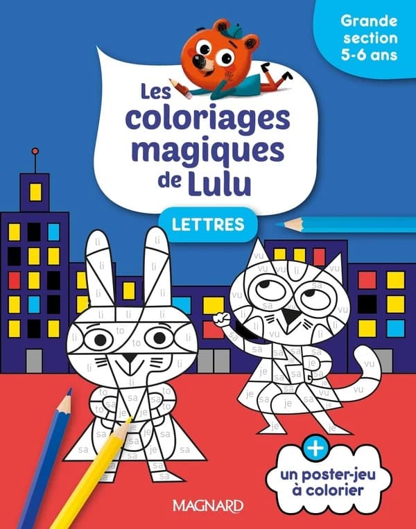 Les coloriages magiques de Lulu