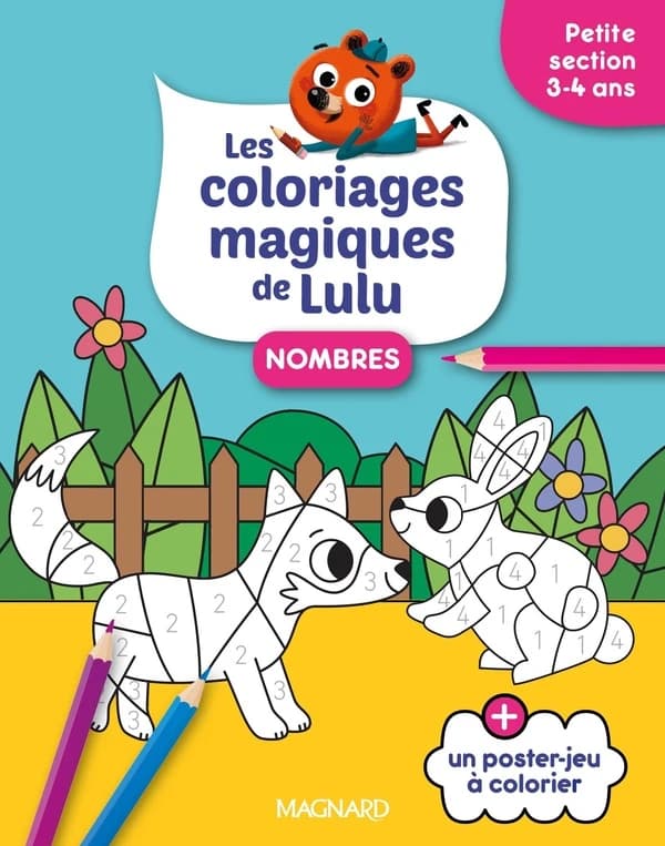 Les coloriages magiques de Lulu