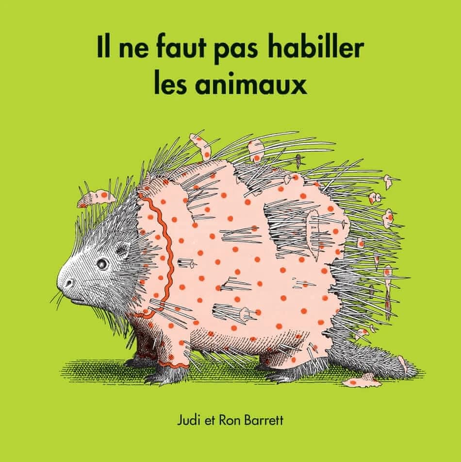 Il ne faut pas habiller les animaux