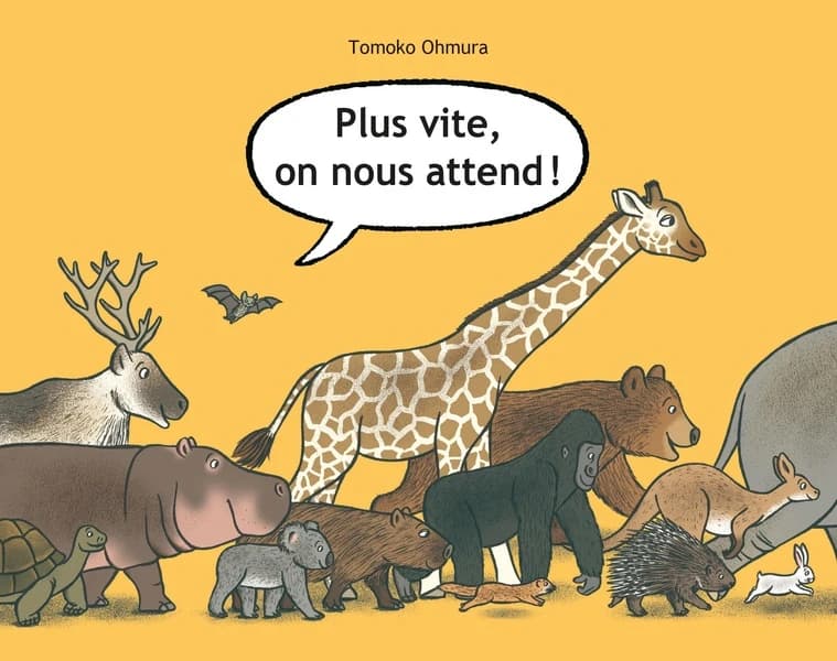 Plus vite, on nous attend !