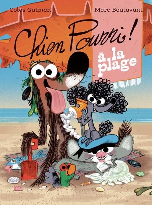 Chien Pourri ! à la plage