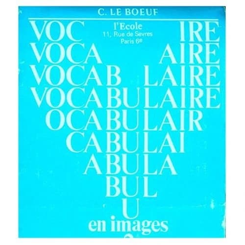 Vocabulaire en images, tome 2