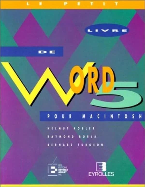 Le petit livre de word 5 sur mac