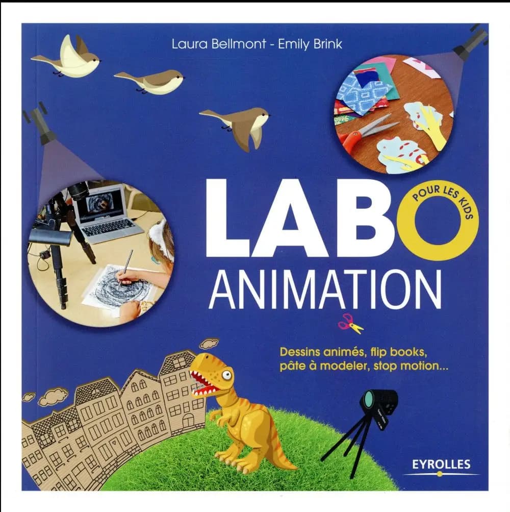 Labo animation : dessins animés, flip books, pâte à modeler, stop motion