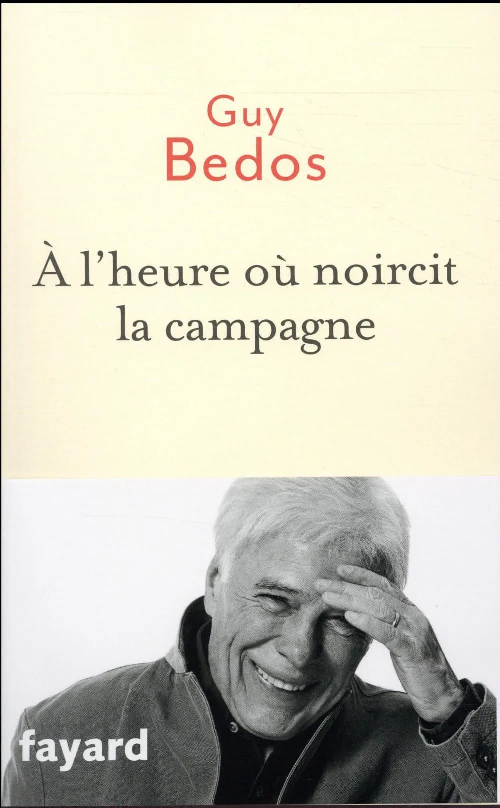 À l'heure où noircit la campagne