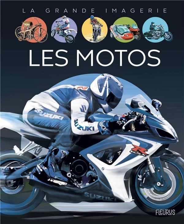 Les motos (3e éd.) textes, Agnès Vandewiele ; illustrations, Pascal Laheurte et Jacques Dayan