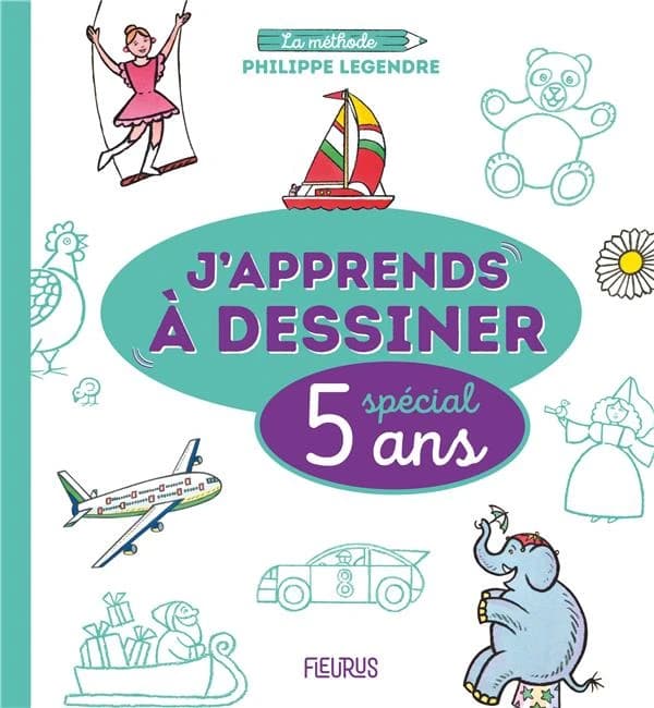 J'apprends à dessiner : spécial 5 ans