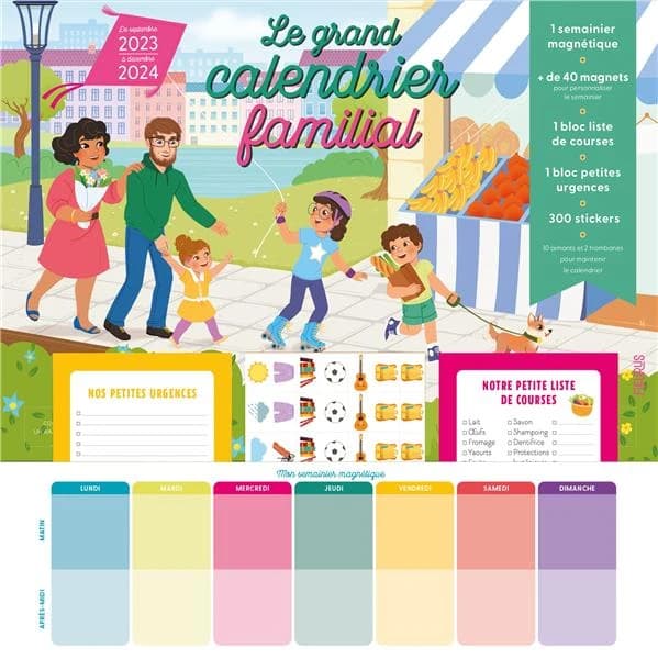 Le grand calendrier familial (édition 2023