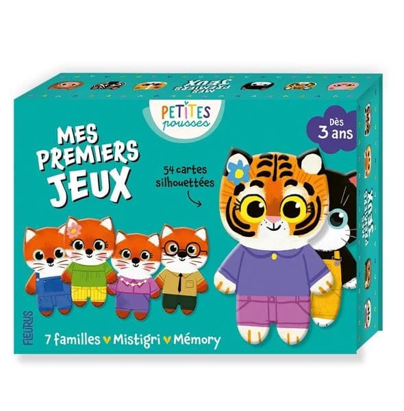 Mes premiers jeux : 7 familles + mistigri + mémory