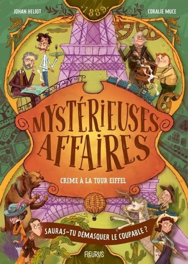 Mystérieuses affaires : crime à la tour Eiffel