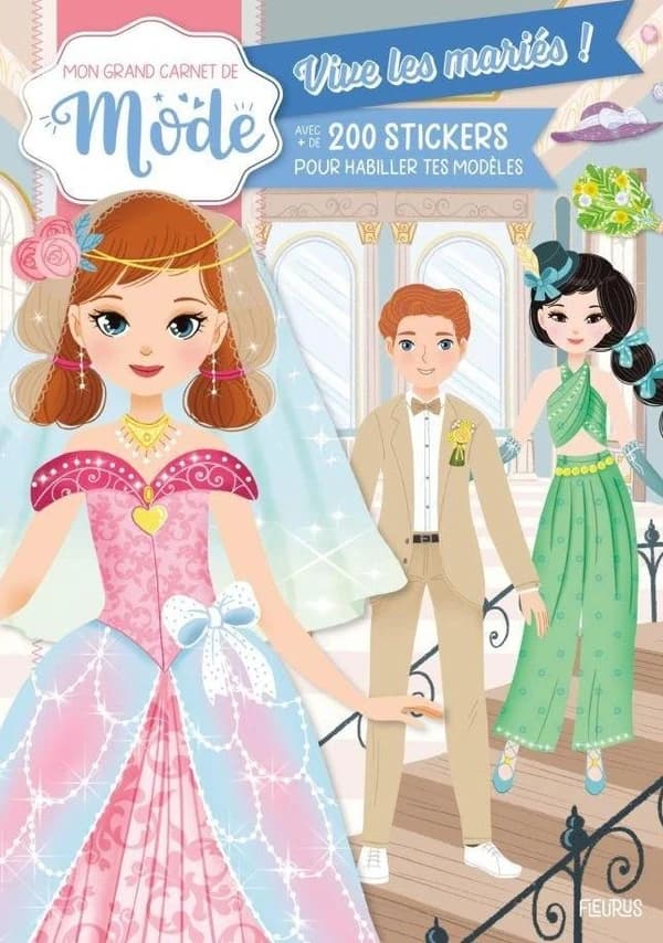 Mon grand carnet de mode : Vive les mariées !