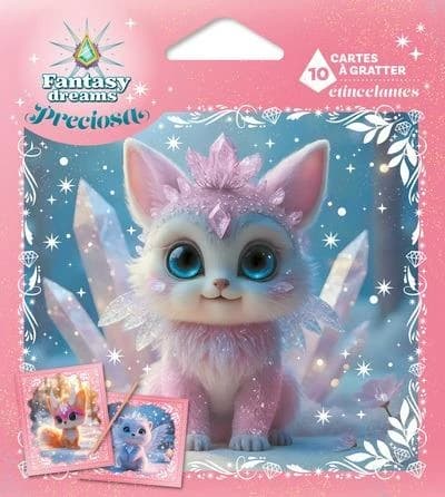 Hiver enchanté : Avec 10 cartes à gratter étincelantes