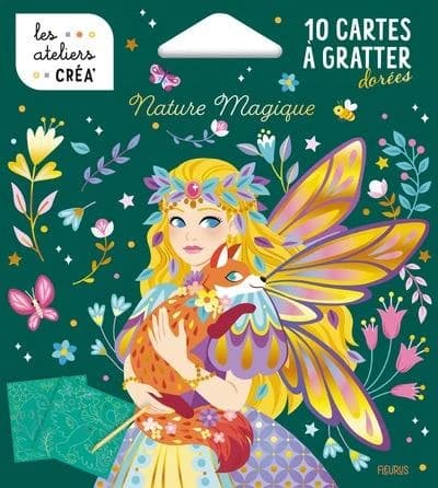 Les ateliers créa' : Cartes à gratter : Nature magique
